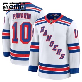 New York Rangers Hockeydrakt Fanatics Premium Artemi Panarin 2024-25 Hvit Borte - Barn